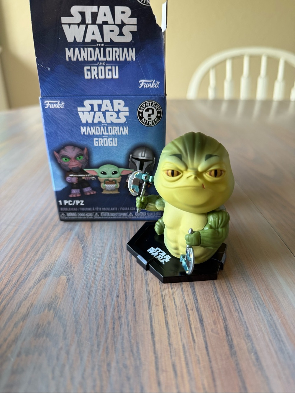 Funko Mystery Minis Star Wars The Mandalorian & Grogu ROTTA THE HUT